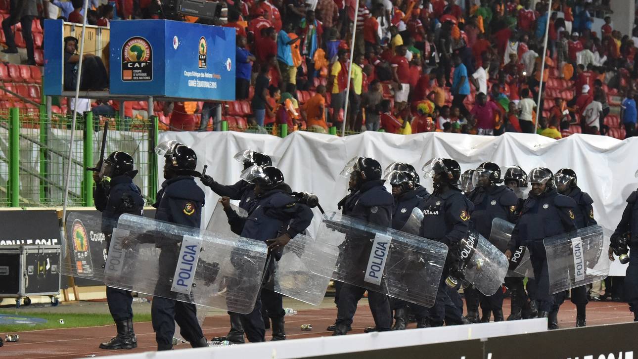 Afrika Cup: 36 Verletzte beim Halbfinale