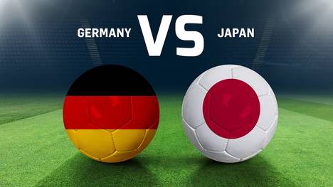 Deutschland - Japan bei der WM 2022 in Katar