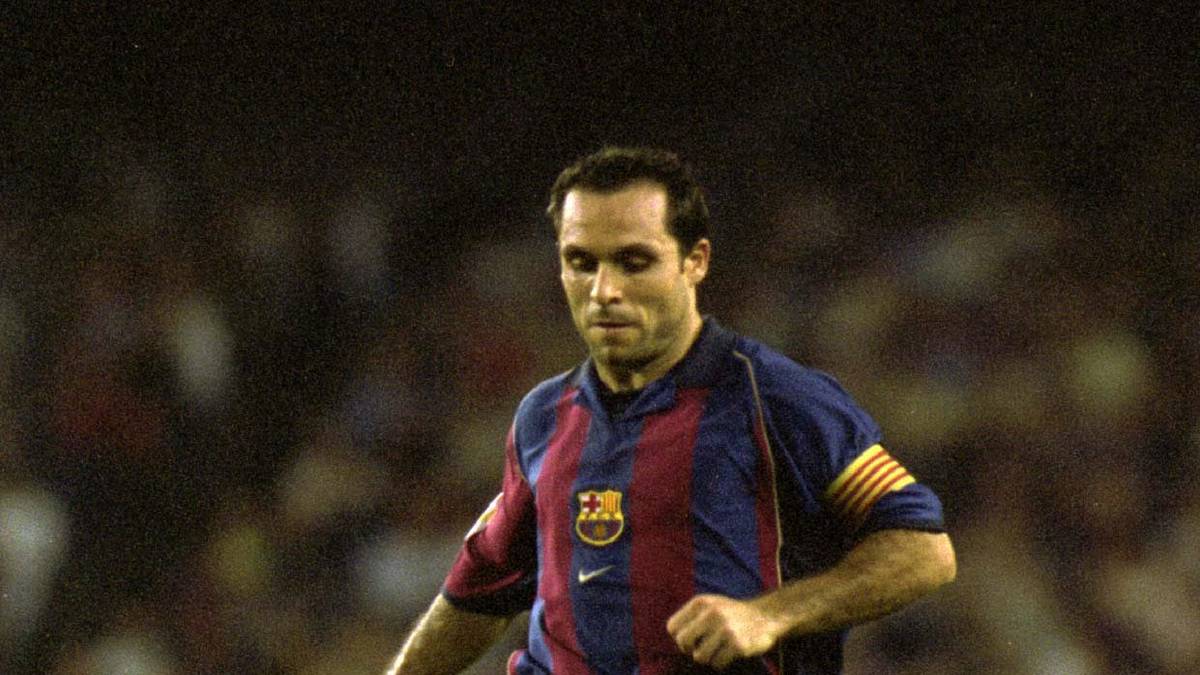 SERGI (1993-2002): Sergi kommt wie Puyol,von "La Masia“, der berühmten Fußballschule Barcelonas. 1994 wurde er Stammspieler