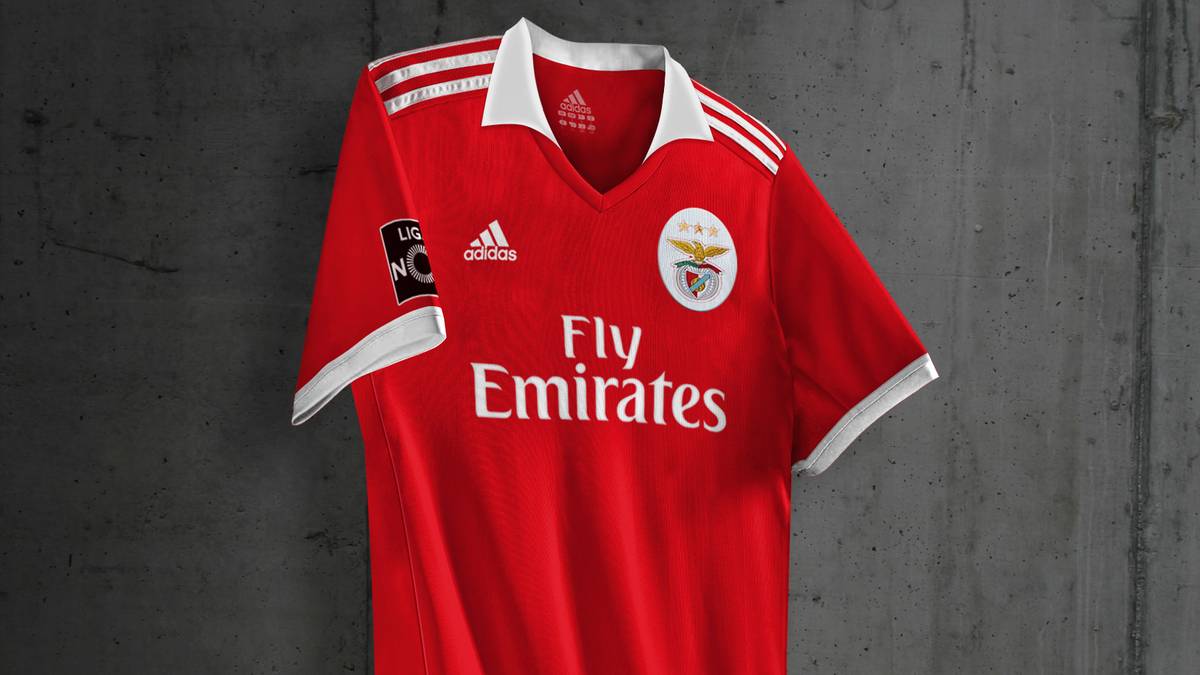BENFICA LISSABON: Die Portugiesen halten sich beim Heimtrikot strikt an die Tradition