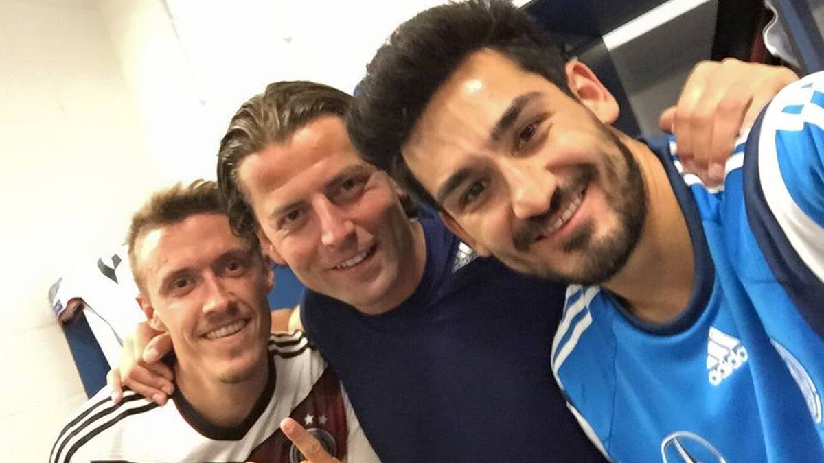 Ein Sieg mit sieben Toren Unterschied gehört gefeiert, egal gegen wen - meint zumindest Ilkay Gündogan. "7:0 - Pflicht erfüllt nach einer Steigerung in der 2. Hälfte" schreibt der Mittelfeldregisseur nach dem Sieg der DFB-Elf über Gibraltar. SPORT1 hat die Bilder