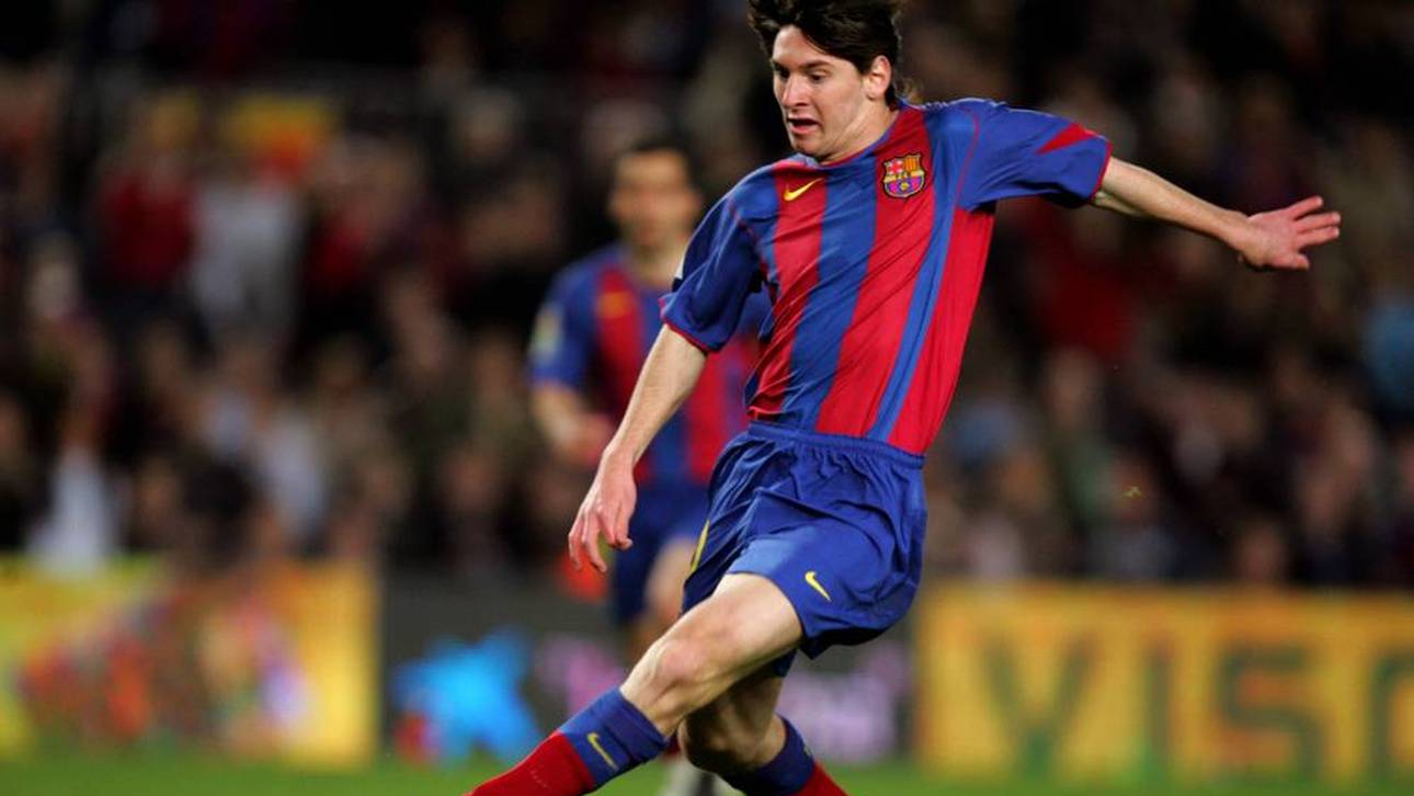 Lionel Messi (FC Barcelona) zeigte schon bei seinem Debüt sein enormes Können