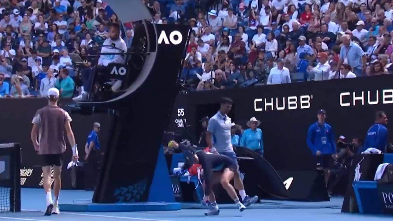 Djoker schlägt Inventar kaputt