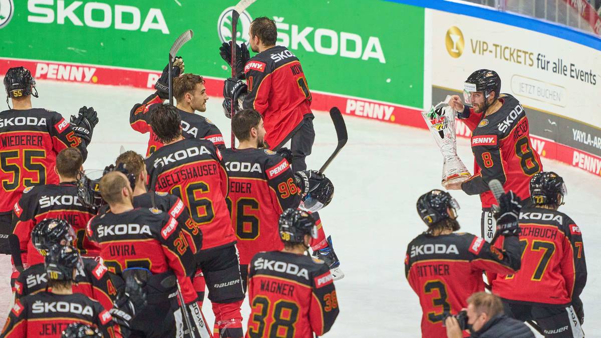 Diese Jungs beherrschen ihr Metier auf dem Eis. In Pyeongchang holten die deutschen Eishockeyspieler sensationell Silber. Vom Fehlen der NFL-Stars sind andere Nationen deutlich mehr betroffen - ein Vorteil für das deutsche Team.