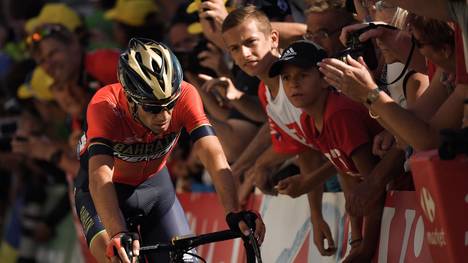 Vincenzo Nibali stürzte bei der Tour de France