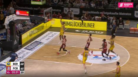ALBA Berlin entscheidet Spiel 1 im BBL-Finale für sich. In der Schlussphase zieht der Meister dem FC Bayern davon.