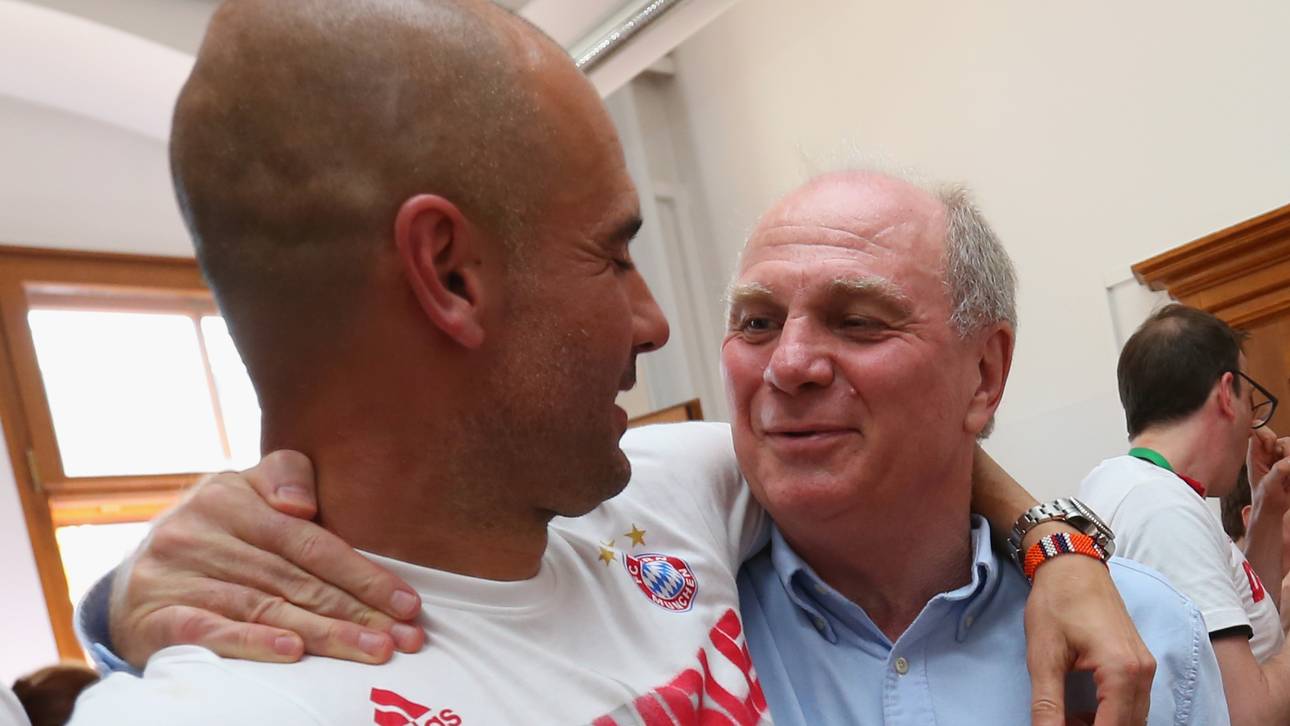 Hoeneß: Schelte für Guardiola-Kritik