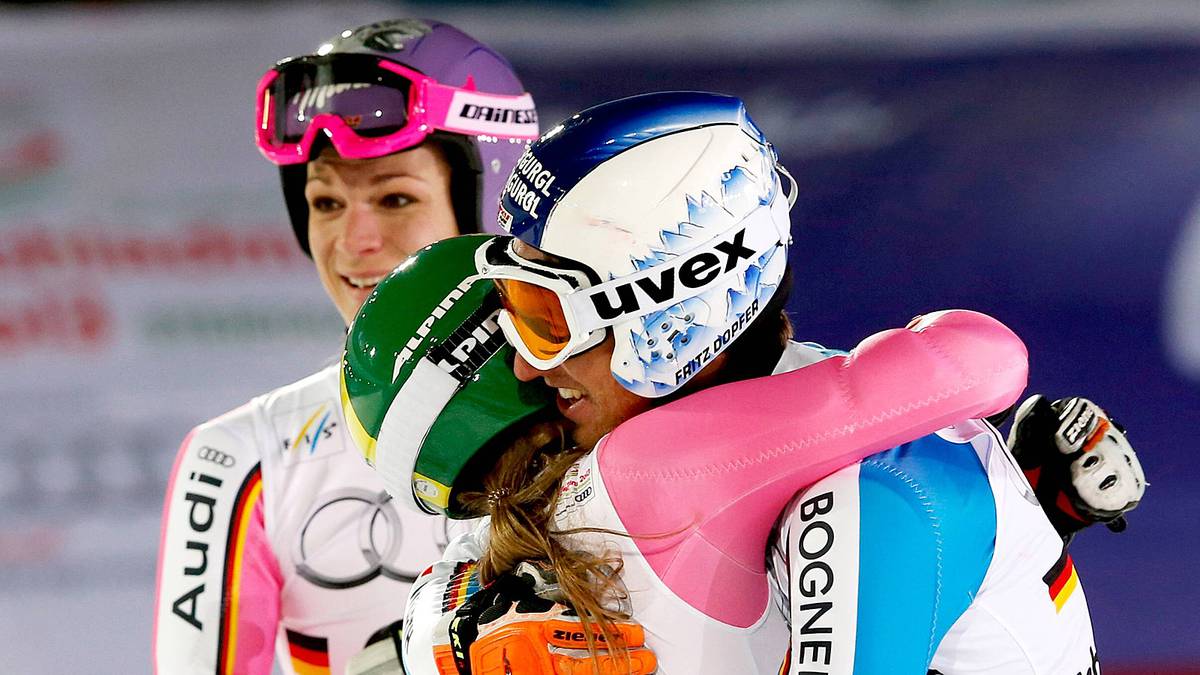 LENA DÜRR (23): Wie schon 2013 erlebt Fritz Dopfer auch die internationalen Wettkämpfe in Vail mit seiner Freundin Lena Dürr. Und vielleicht feiern die beiden wie in Schladming wieder gemeinsam. Damals war Bronze im Teamwettbewerb der Anlass des Jubels