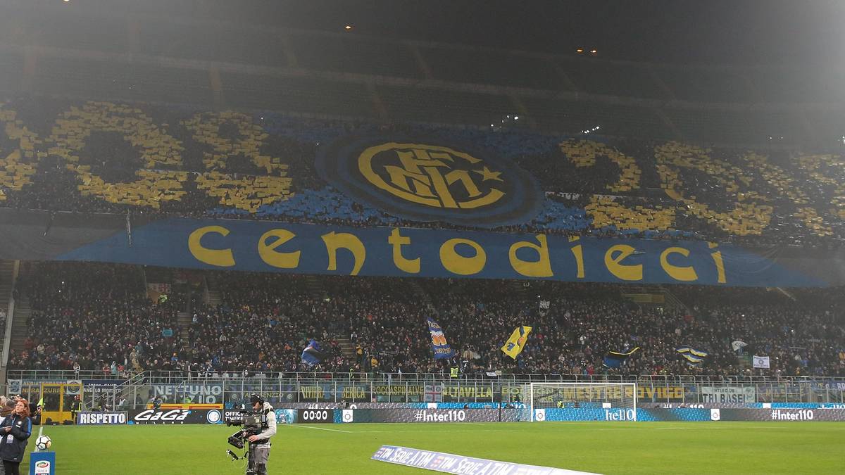 PLATZ 10 - INTER MAILAND: 57.148 Zuschauer im Giuseppe Meazza