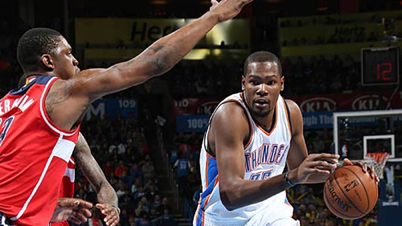Durant wirft OKC zum Sieg