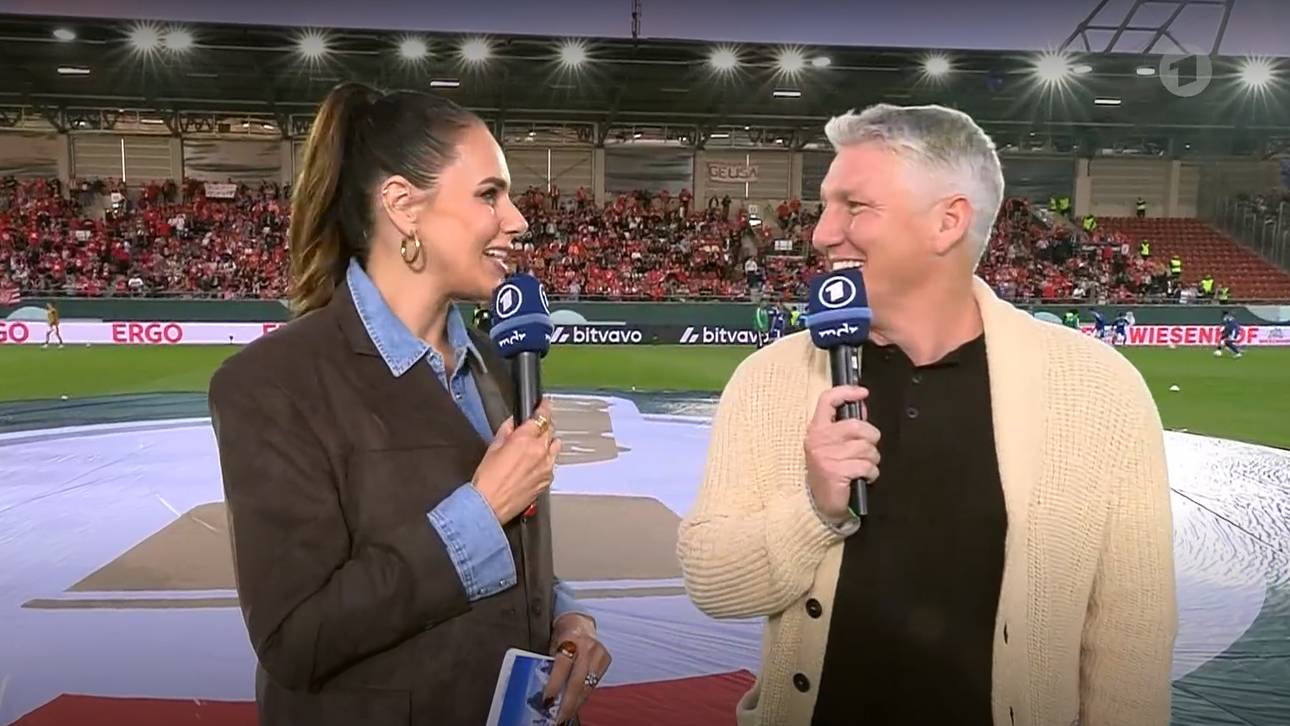 Sedlaczek und Schweinsteiger frotzeln