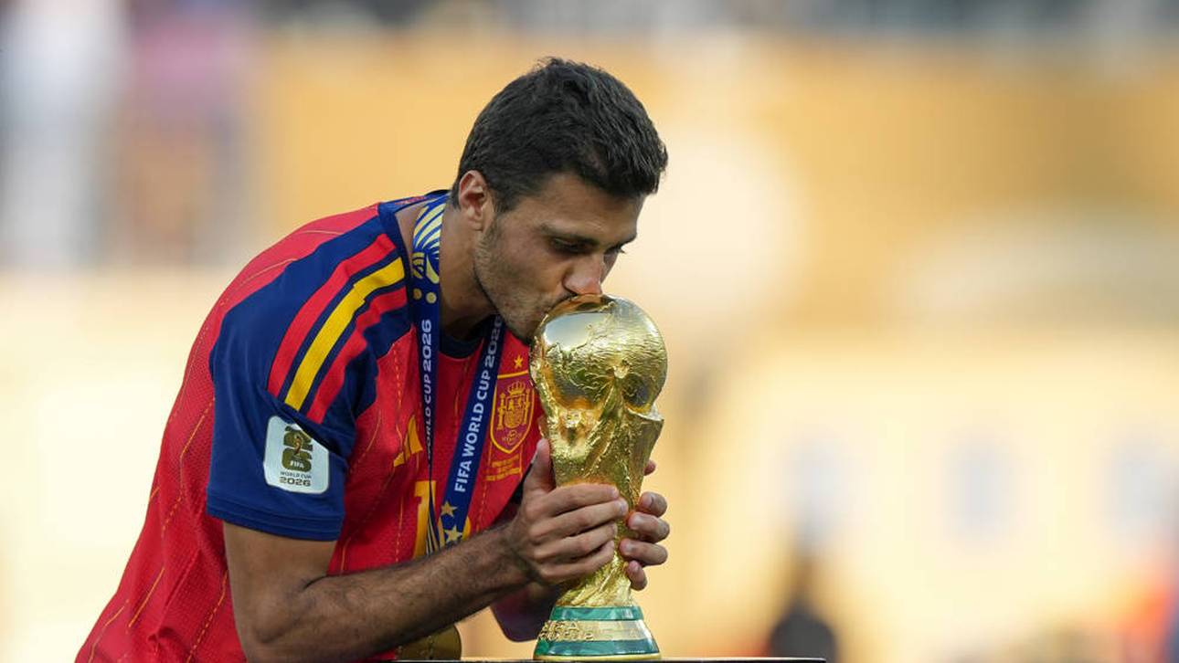 Rodri wurde mit Spanien in diesem Sommer Weltmeister