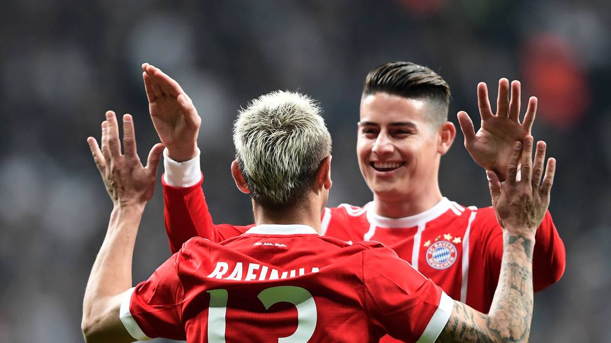 JAMES RODRIGUEZ (ab 35.): Der Kolumbianer kam zu seinem ersten Einsatz nach seiner Verletzung, als er Thiago in der 36. Minute ersetzte. Schlüpfte sofort in seine gewohnte Rolle als Ballverteiler und Standardschütze. Verpasste aber freistehend das 3:0, als er den Ball nicht richtig traf (56.). SPORT1-Note: 3