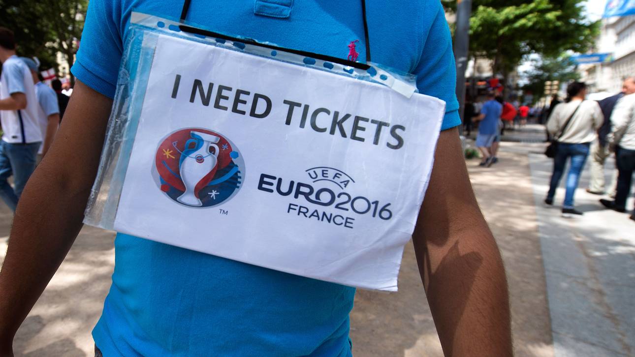 Schwarzmarkt bleibt EM-Ärgernis