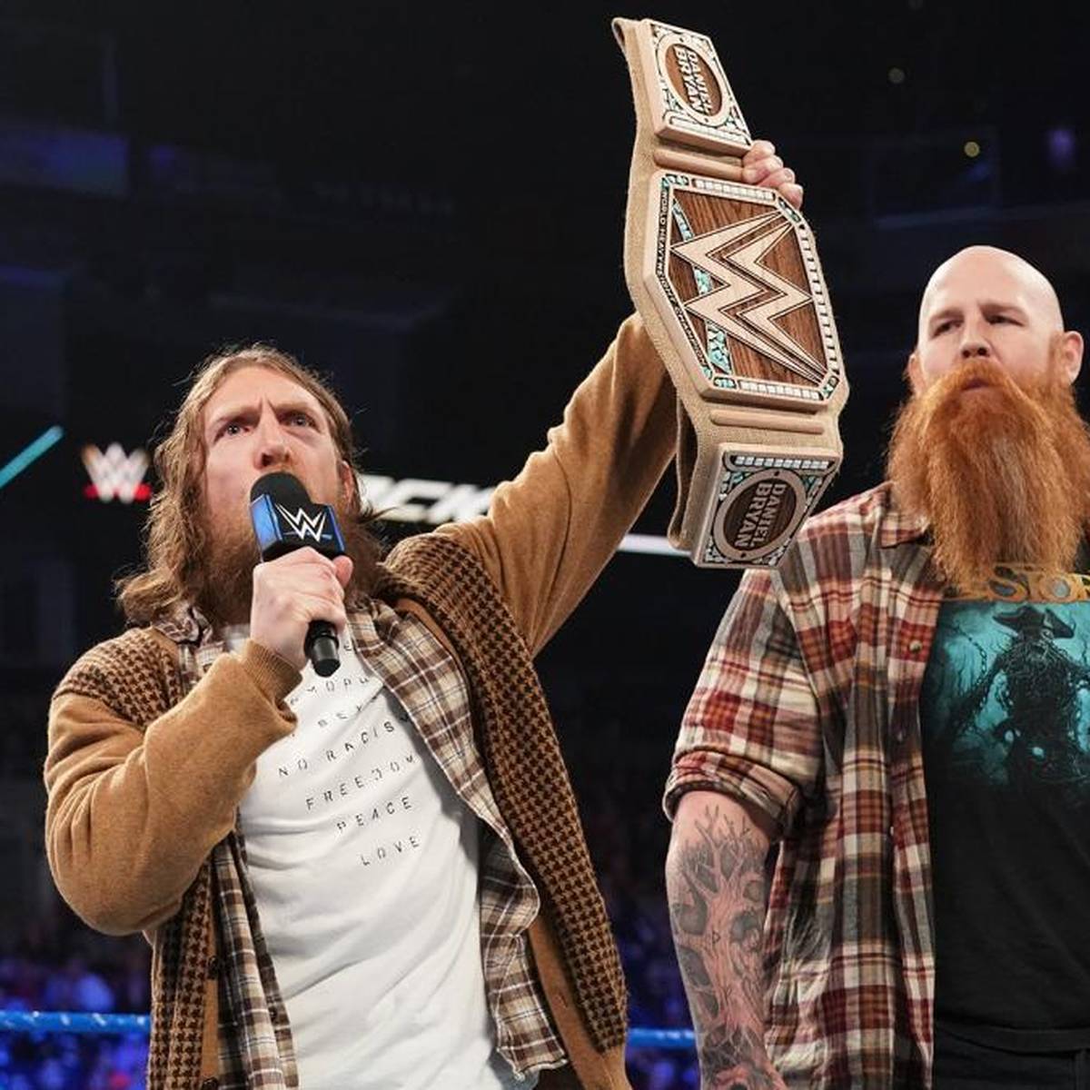 Wwe Smackdown Live Daniel Bryan Mit Neuem Titelgurtel Aus Hanf