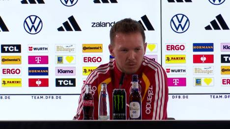 Bundestrainer Julian Nagelsmann erklärt die Nominierung von Said El Mala und geht anschließend auf die WM-Chancen von Lennart Karl ein.