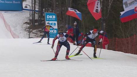 Philipp Nawrath verhindert beim Saisonfinale in Oslo fast die erste Sieglos-Saison der deutschen Biathlon-Geschichte. Ihm fehlen nur wenige Sekunden zu Platz 1.