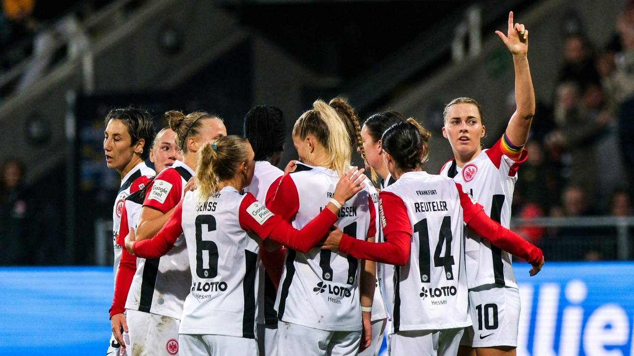 Blitz-Hattrick! SGE-Frauen an Spitze
