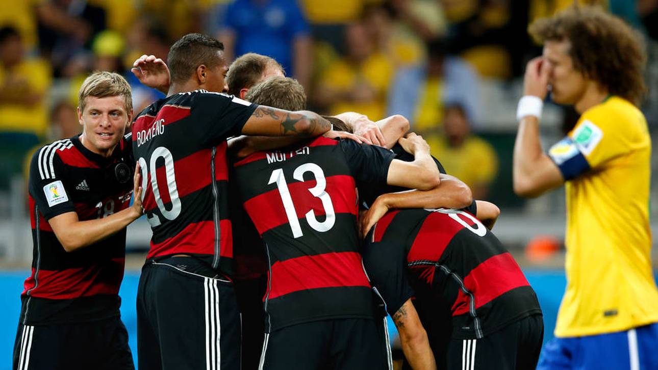 Deutschland fertigte Brasilien im WM-Halbfinale 2014 mit 7:1 ab