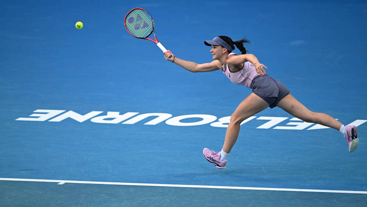 Eva Lys bei den Australian Open 2025