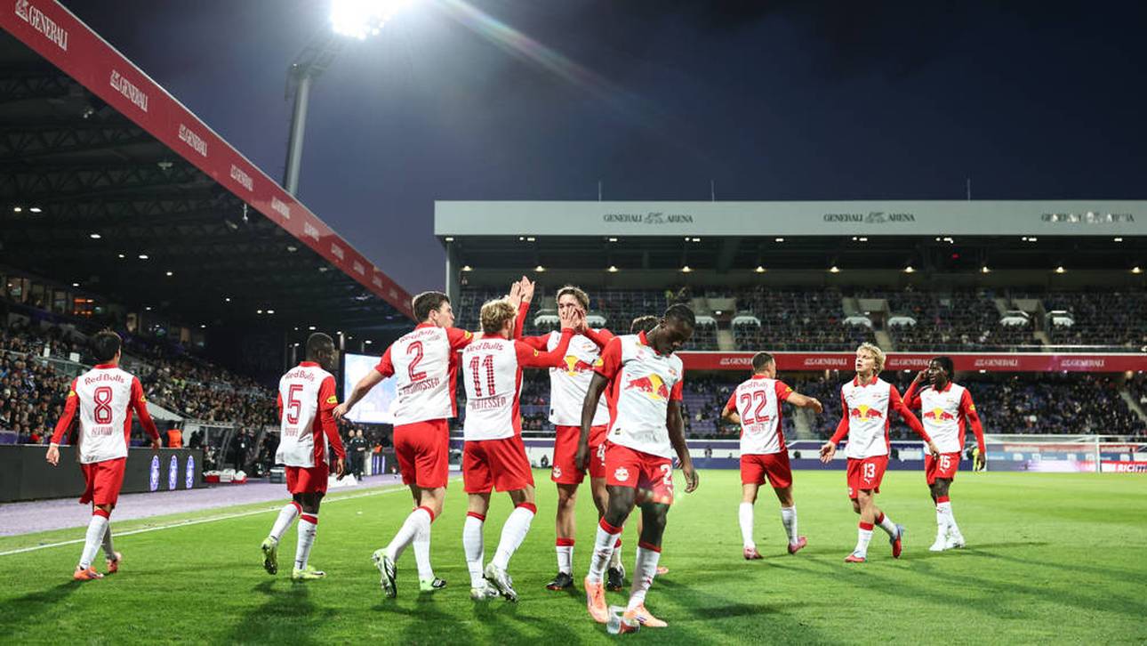 Red Bull Salzburg dominierte lange Zeit die österreichische Bundesliga