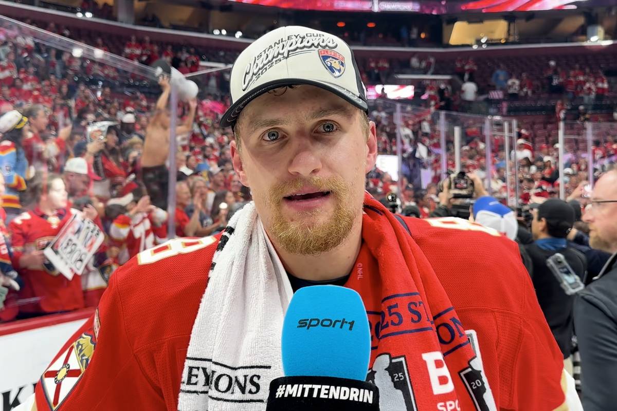 Nico Sturm spricht über den erneuten Triumph der Florida Panthers und seinen persönlichen Weg zum 2. Titel in der NHL. Zudem adelt er die Leistungen von Leon Draisaitl und sieht einen Titel in der Zukunft des Kölners.