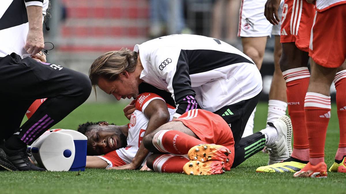 Kingsley Coman musste zuletzt häufig auf dem Platz behandelt werden