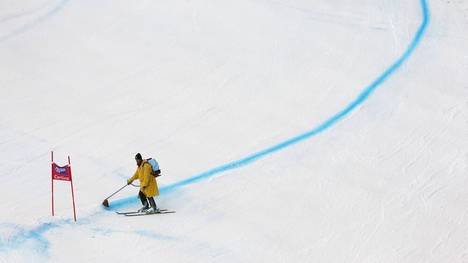 Ein Helfer bei der Ski-WM hat sich schwerer verletzt