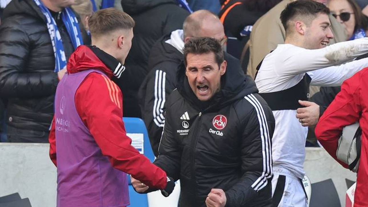 Völlige Ekstase! Klose jubelt spät