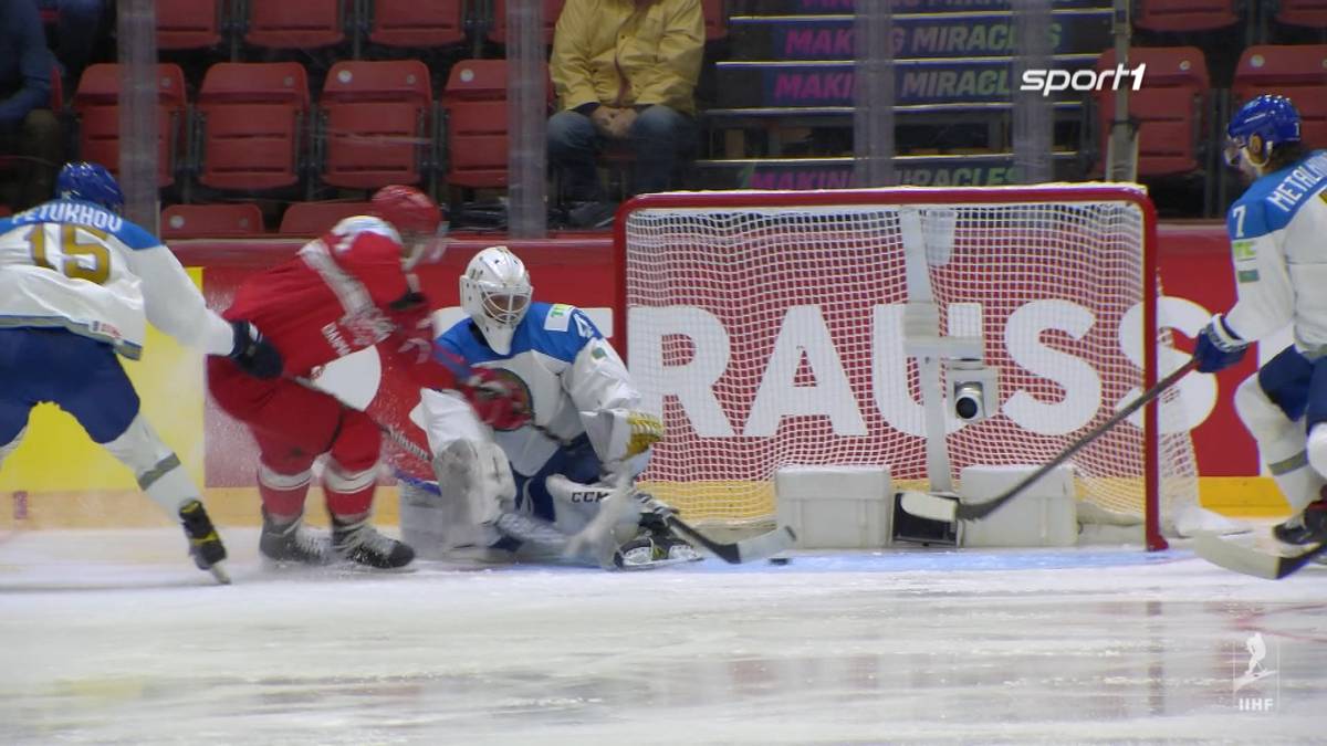 Ein eindrucksvoller Auftritt der dänischen Eishockey-Nationalmannschaft. Gleich neun Tore gelingen gegen Kasachstan - hier sind sie im Video!