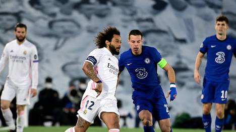 Marcelo im Rückspiel gegen Chelsea dabei