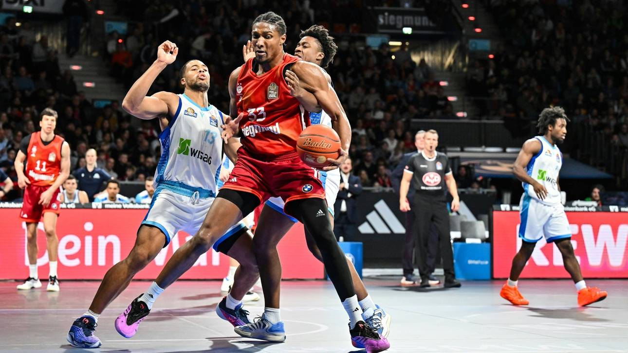 Der überragende Mann des Spiels: Bayerns David McCormack