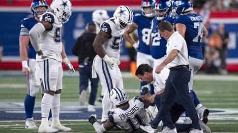 Schock für Linebacker Micah Parsons von den Dallas Cowboys 