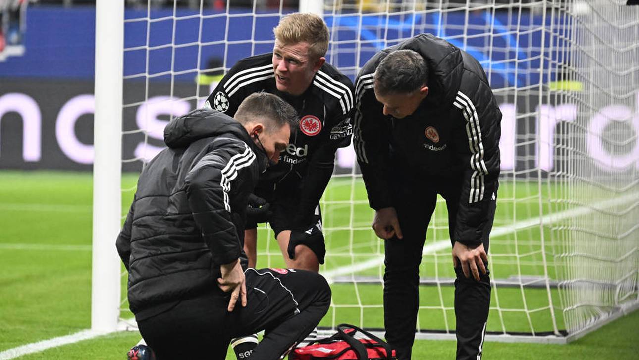 Jonathan Burkardt zog sich eine Muskelverletzung zu