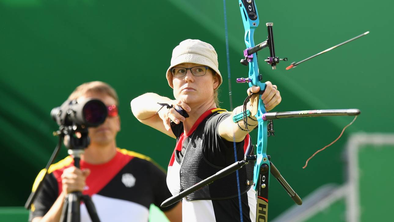 Bogenschießen: Gold für Unruh
