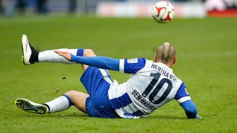 Änis Ben-Hatira im Spiel Hertha BSC v FC Schalke 04 - Bundesliga