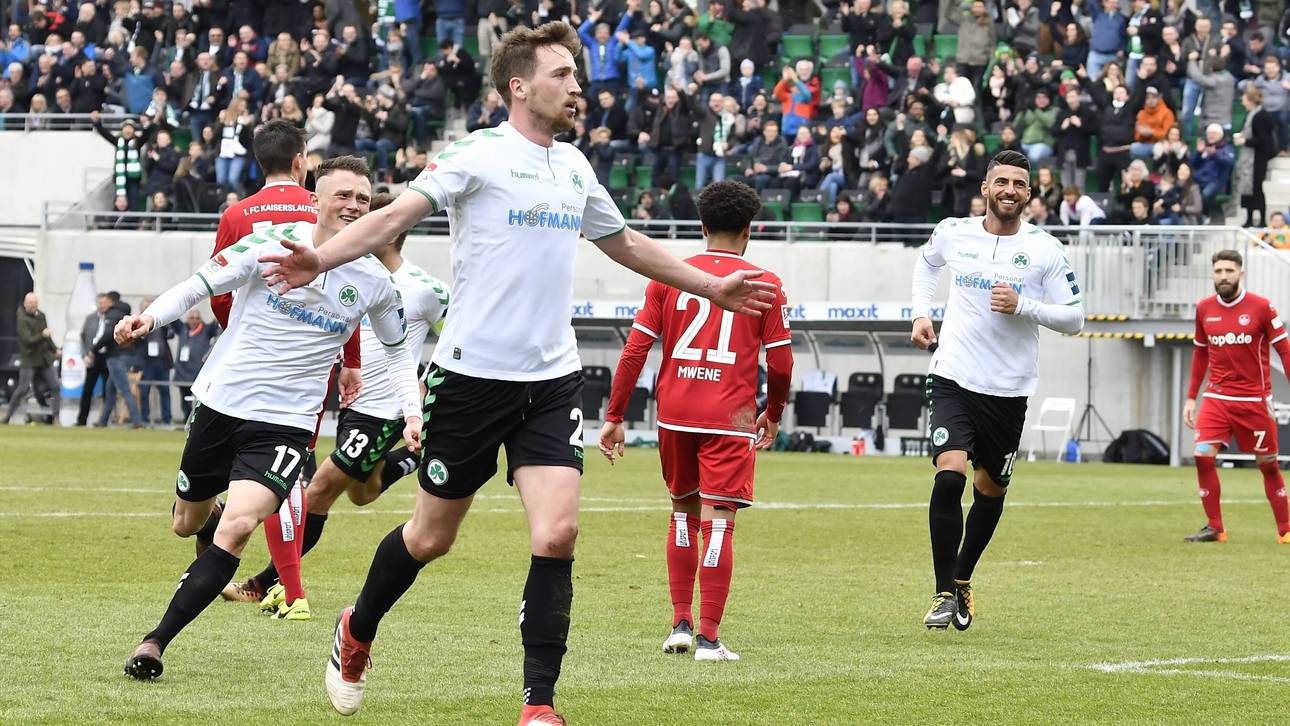 Fürth schießt FCK in Richtung 3. Liga