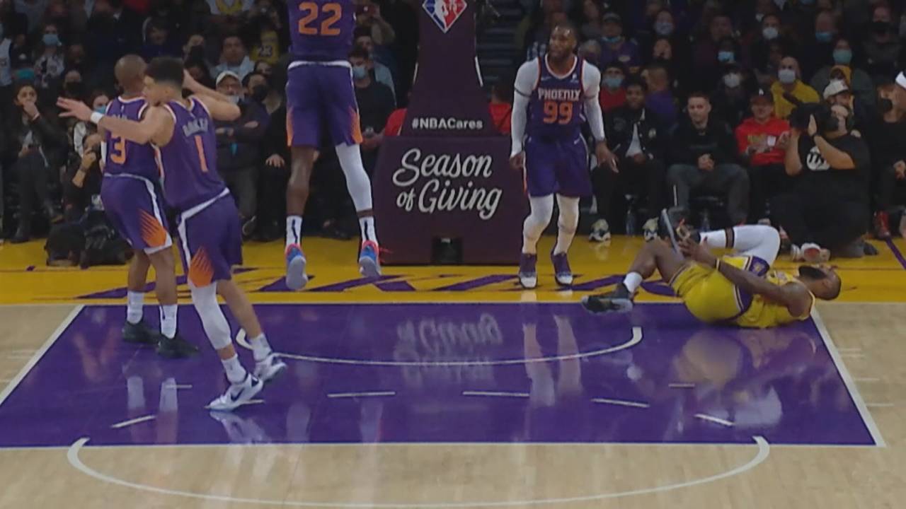 Schrecksekunde und One-Man-Show von LeBron James: LA Lakers mit nächster Pleite