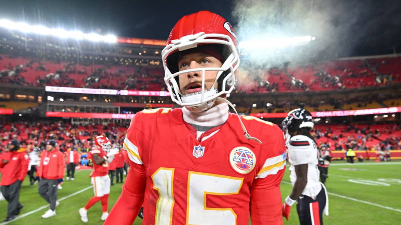Patrick Mahomes erlebt gegen die Texans ein Debakel