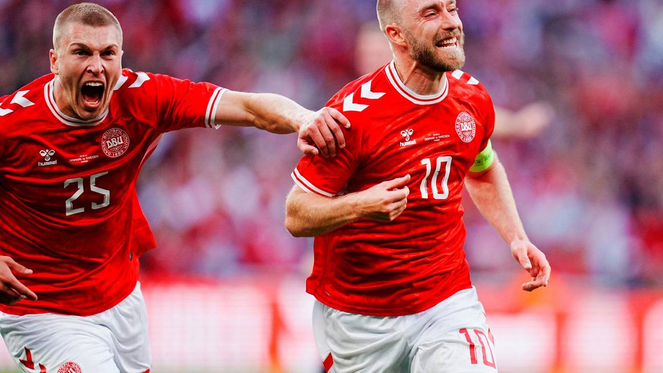 Dänemark siegt dank Eriksen-Traumtor