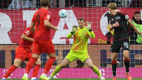 Manuel Neuer im Spiel gegen Union Berlin