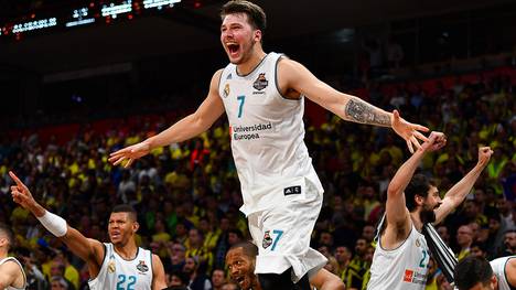 Luka Doncic feierte mit Real den Titel in der Euroleague