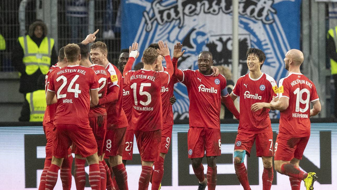 Kiel rettet Punkt in Heidenheim