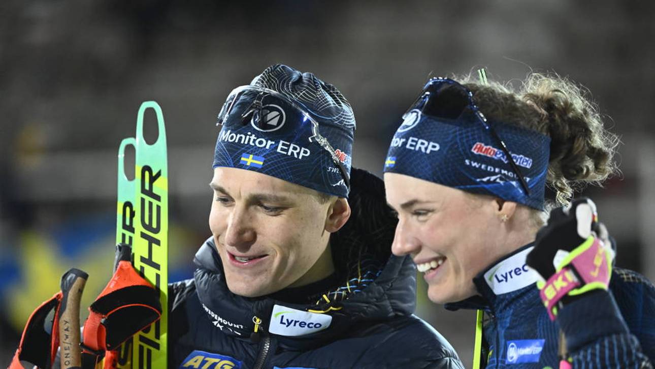 Biathlon-Traumpaar im Baby-Glück