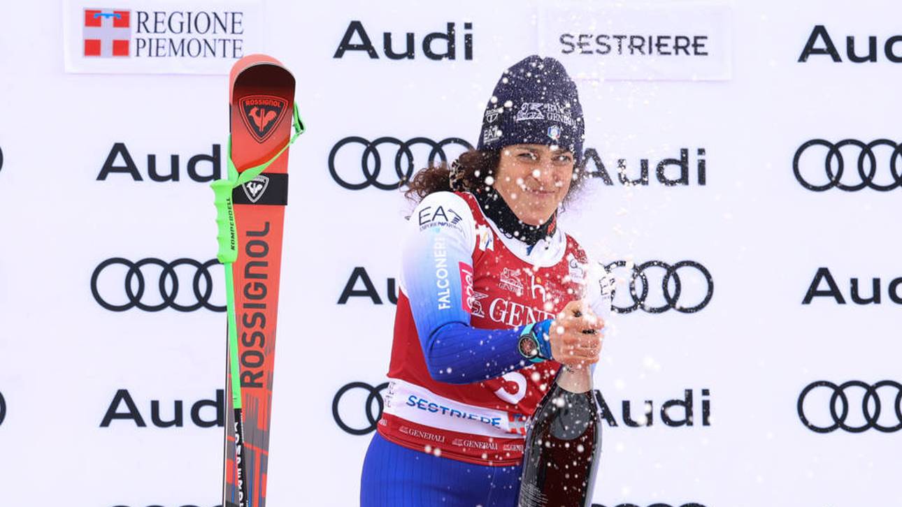 Brignone gewinnt erneut