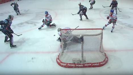 Die Augsburger Panthers schaffen mit einem Auswärtssieg in Iserlohn den Klassenerhalt in der DEL. 