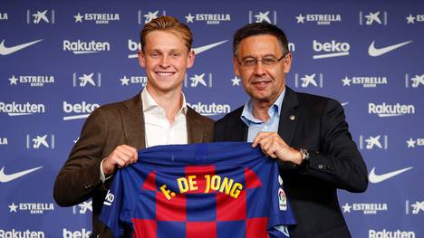La Liga: Frenkie de Jong erhält beim FC Barcelona seine Rückennummer 21, Frenkie de Jong wechselte von Ajax Amsterdam zum FC Barcelona 