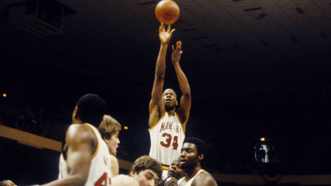 Len Bias bei einem Spiel der Maryland Terrapins im Jahr 1984