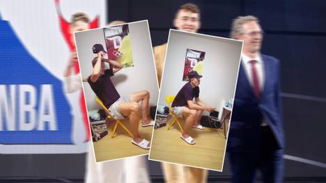 Moritz Wagner verpasst den historischen Moment als sein Bruder im NBA-Draft an Position acht gezogen wird, da er momentan in Tokio bei den Olympischen Spielen ist.
