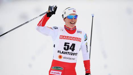 Marit Björgen gewann ihre 16. WM-Goldmedaille